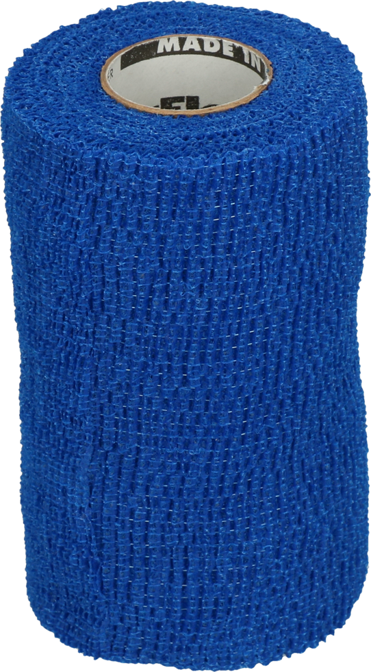 Bandage Equine Powerflex blauw 10cm