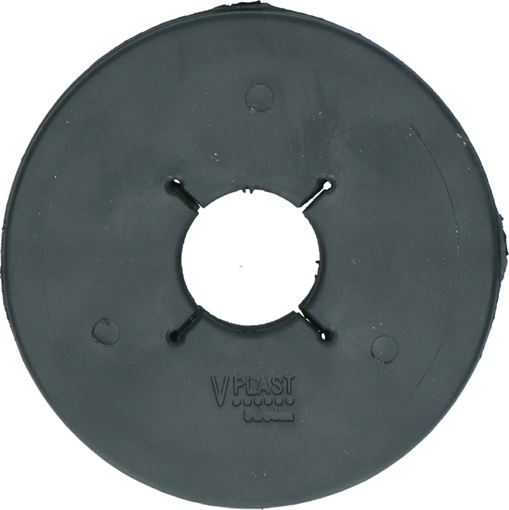 Bitschijf Paard 90 mm zwart