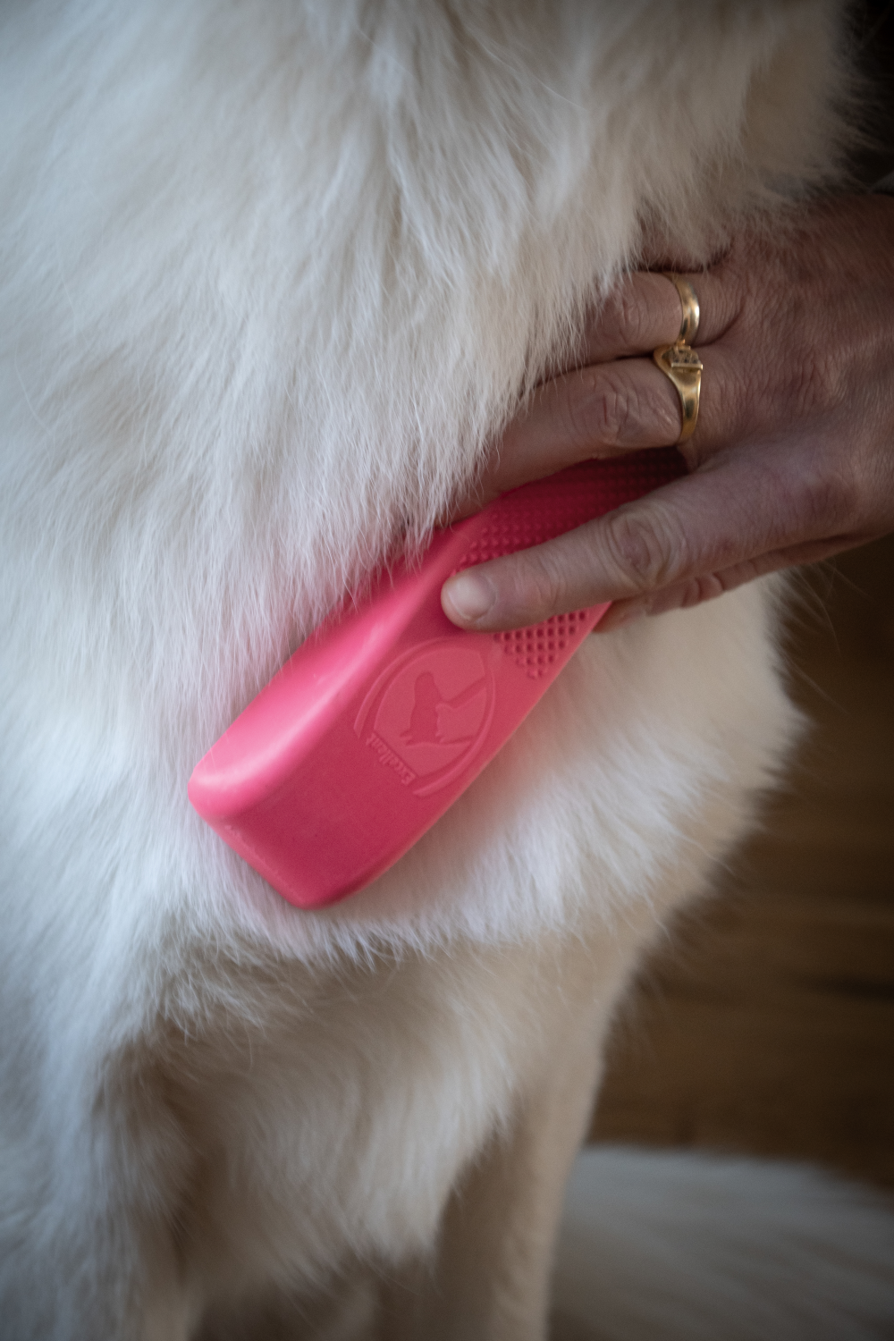 Excellent Pets Grooming Brush Medium zwart