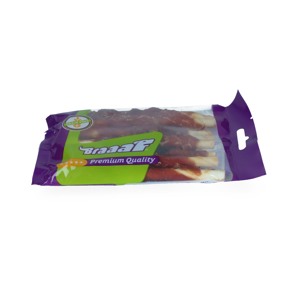 Braaaf Roll sticks eend 12 cm