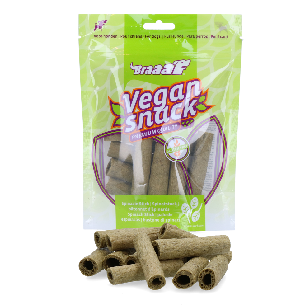 Braaaf VEGAN Spinach Stick 6 cm 80 g