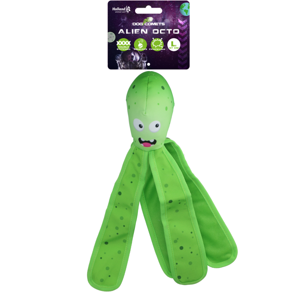 Dog Comets Alien Octo Green L