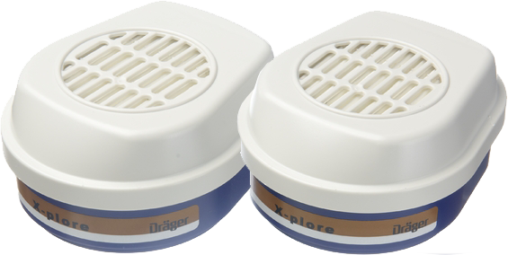 Dräger Filter Bajonet A2-P3 à 2 st.