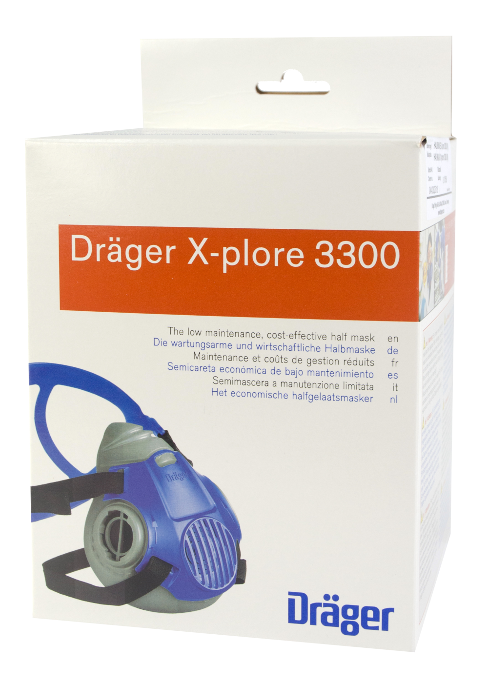 Dräger X-plore 3300 (Halfgelaatsmasker - M)