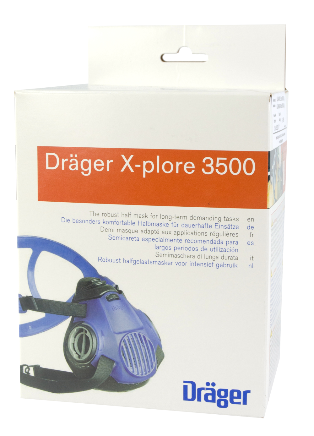 Dräger X-plore 3500 (Halfgelaatsmasker - M)