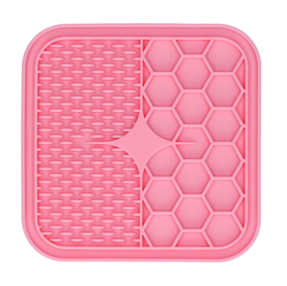 Eat Slow Live Longer Lick Mat Duo S Red