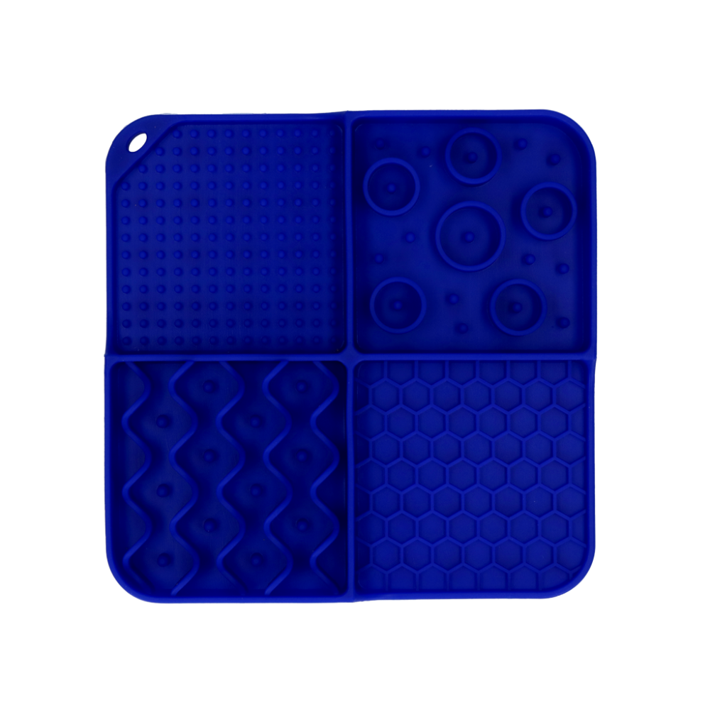 Eat Slow Live Longer Lick Mat Dimensions Rectangle Red