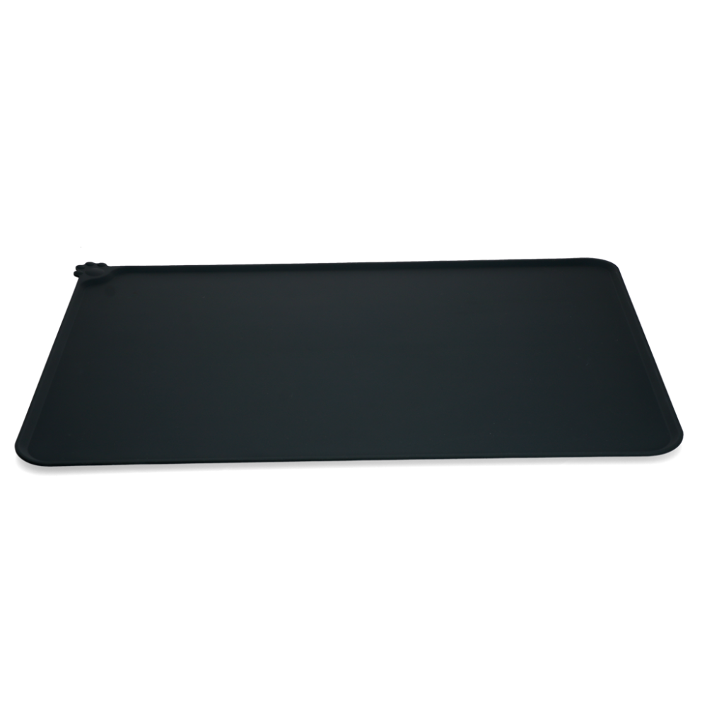 Eat Slow Live Longer Spill Mat S Grey