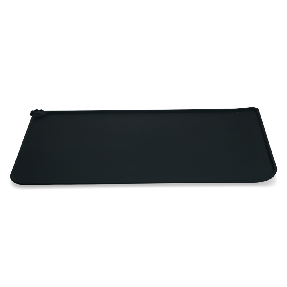 Eat Slow Live Longer Spill Mat S Grey