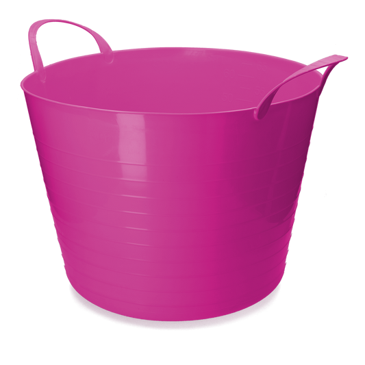 Emmer V-Trug Flexi roze 65 l