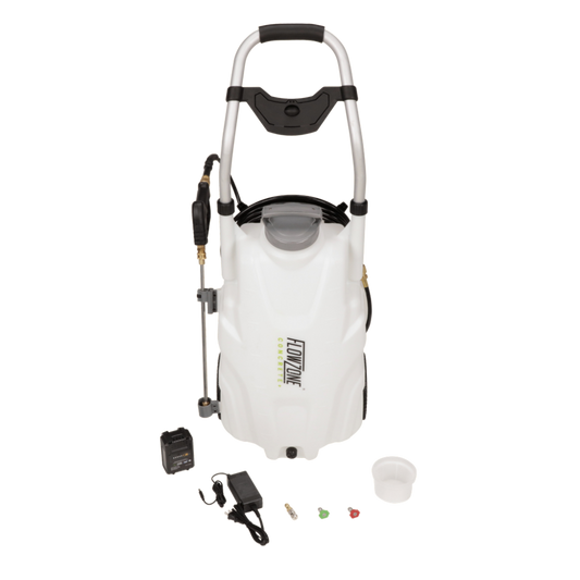 FlowZone Concrete Trolleydrukspuit Accu 34 liter