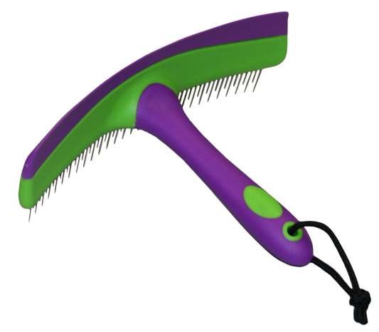 Fun roskam & zweetmes paars/groen