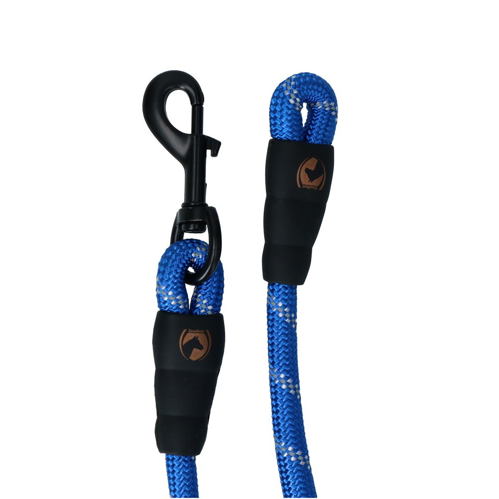 Halstertouw Exclusive Reflective blauw