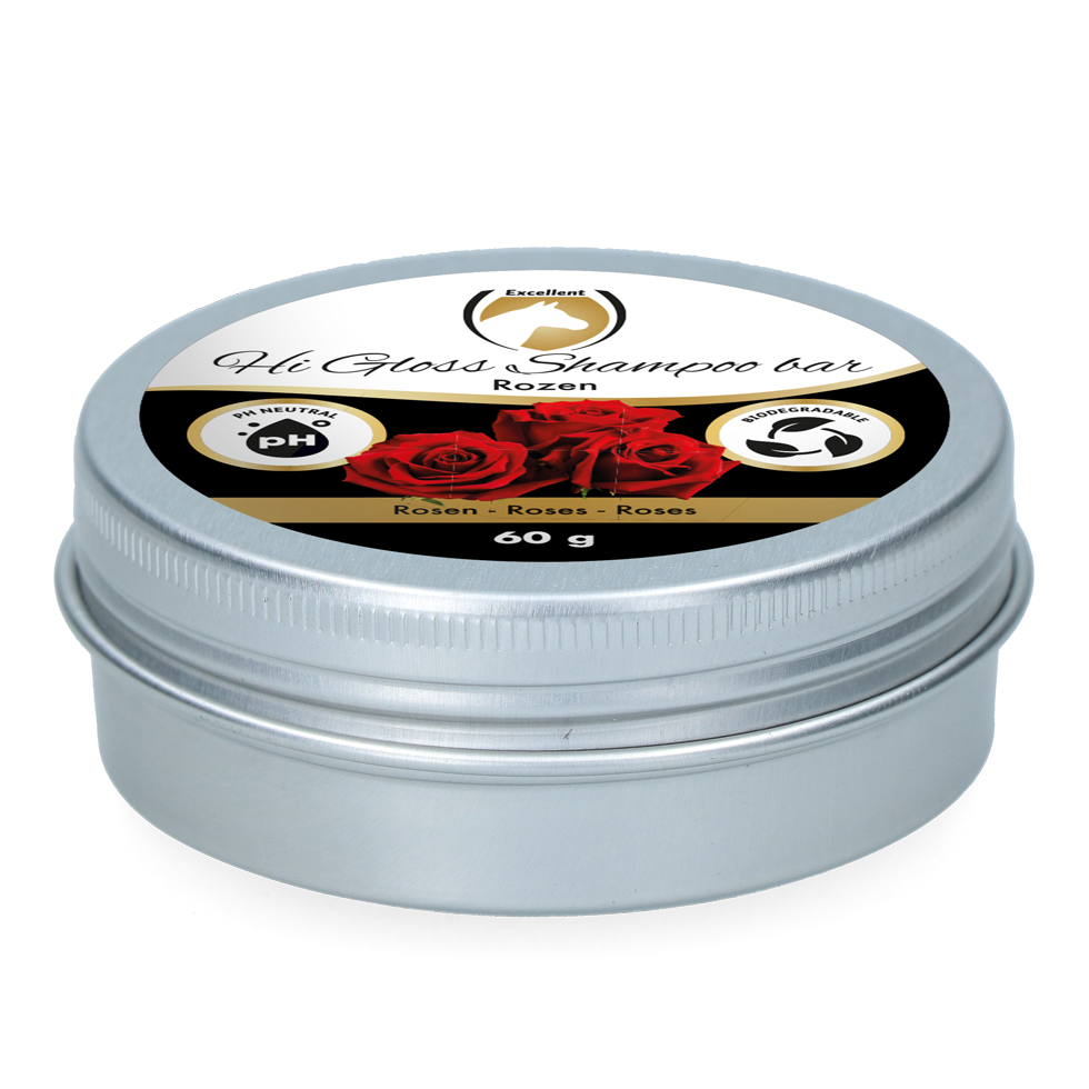 Excellent Horse Hi Gloss Shampoo Bar Rozen 60 g