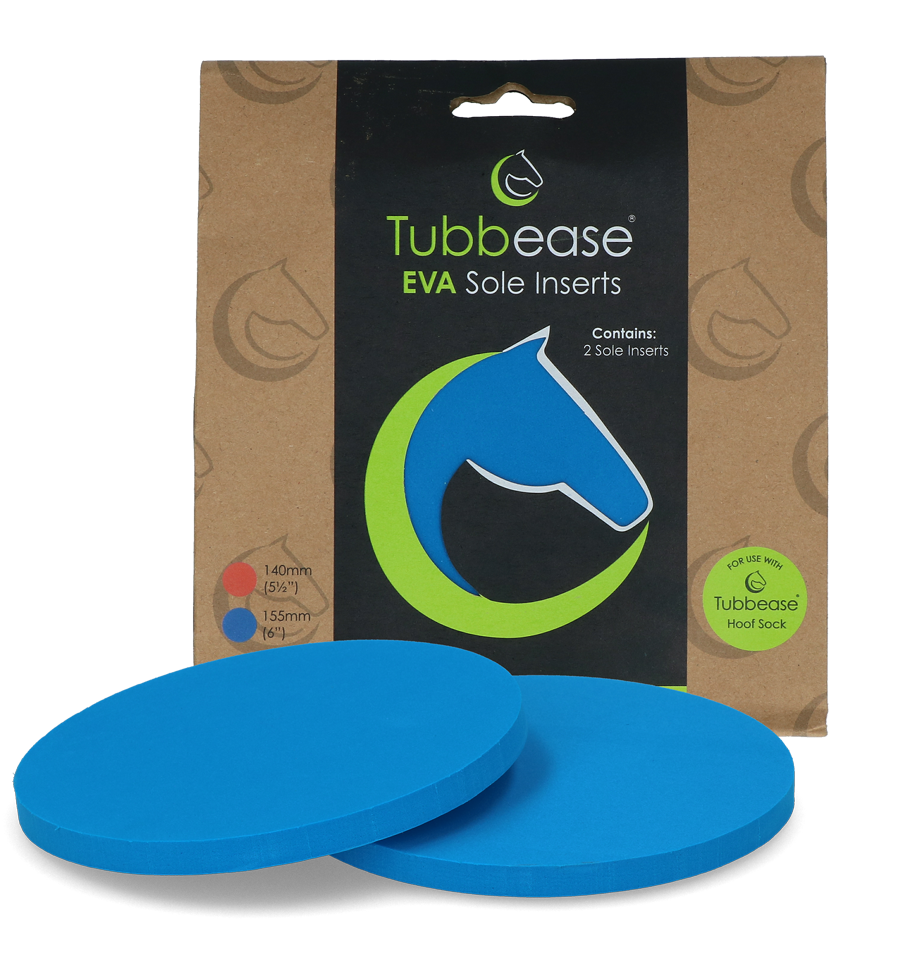 Hoefschoen zool los 155 mm L blauw