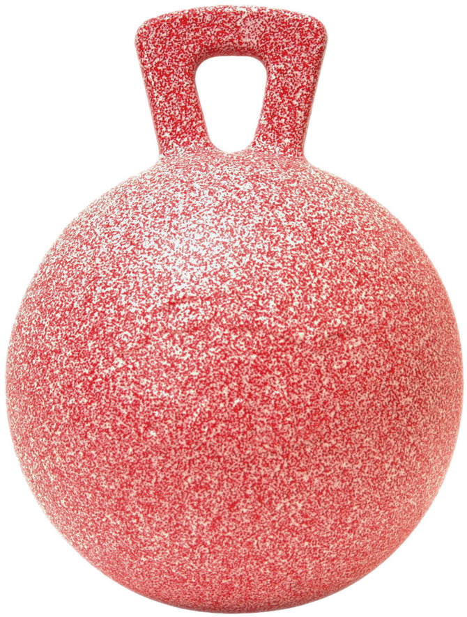 Jolly Ball ROOD/WIT "Mintgeur" 25 cm