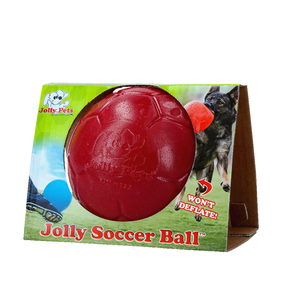 Jolly Soccer Ball 15cm Rood