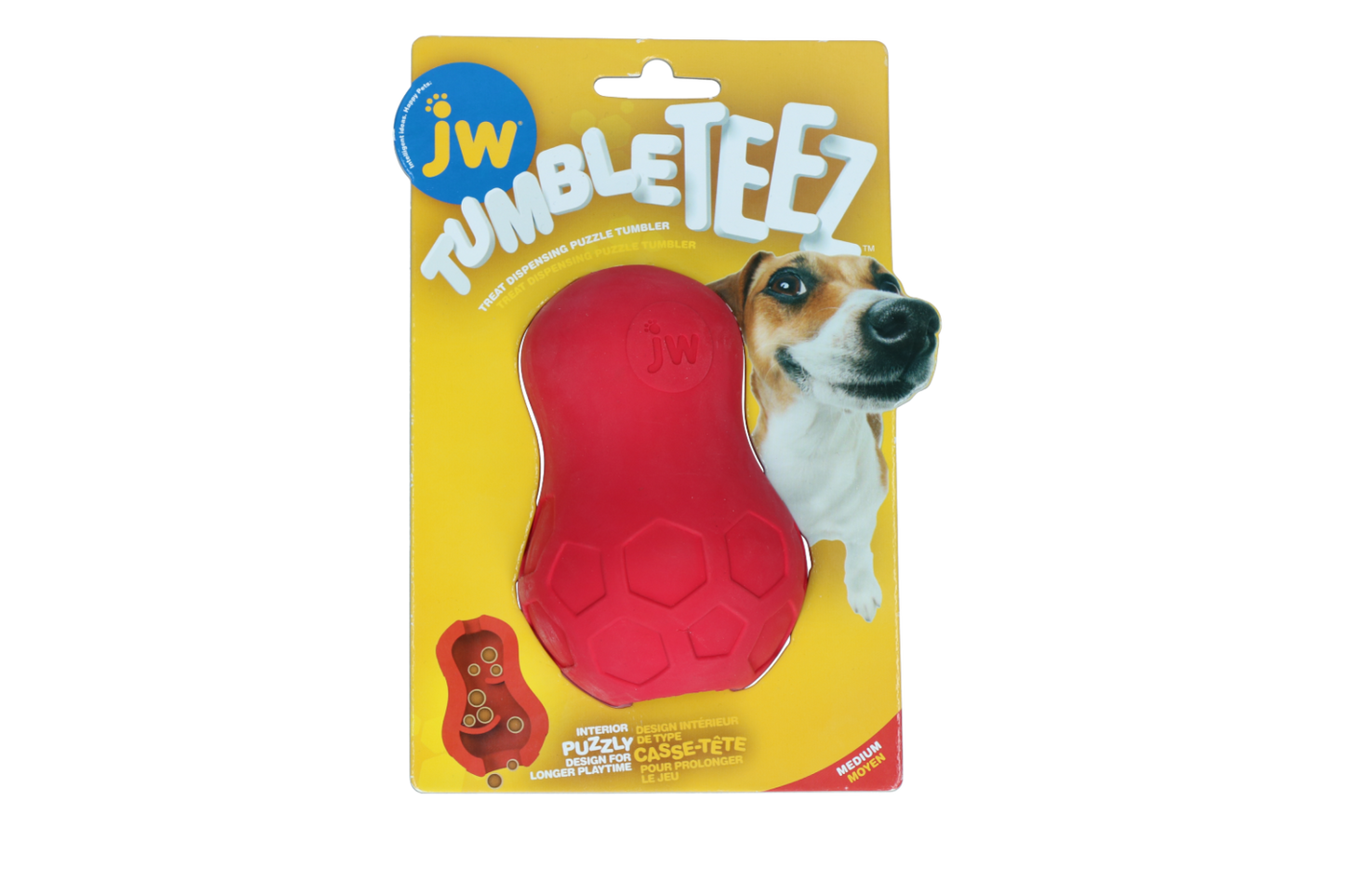 JW Tumble teez Medium rood