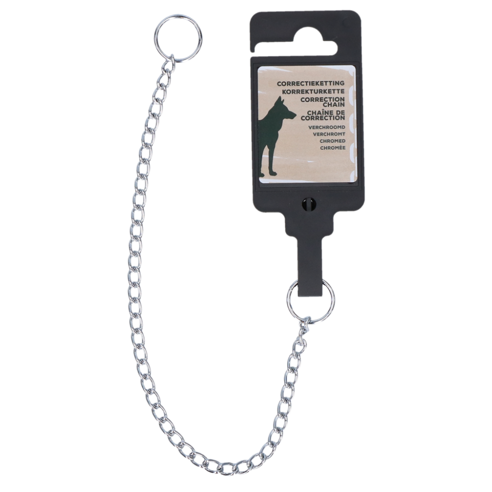 Ketting Correctie  Verchroomd 1.6mmx30cm