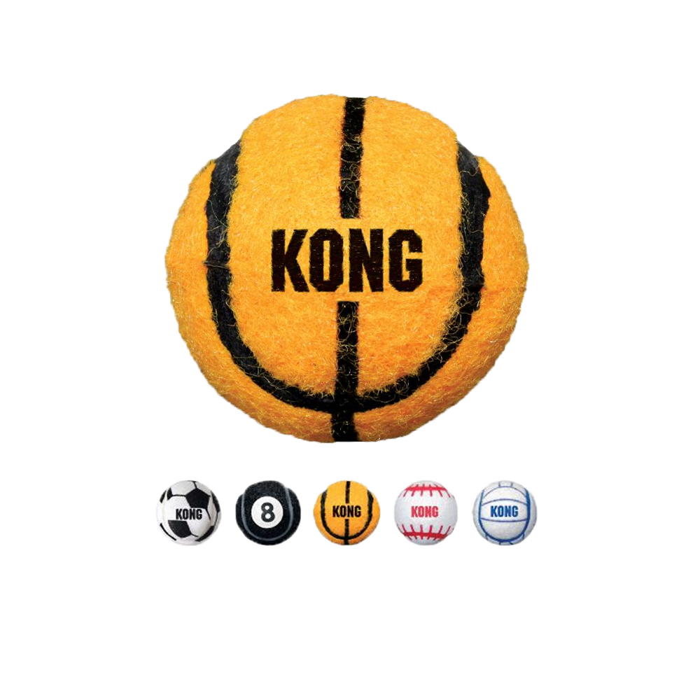 KONG Sport Balls Medium (3pk) (assorted styles)
