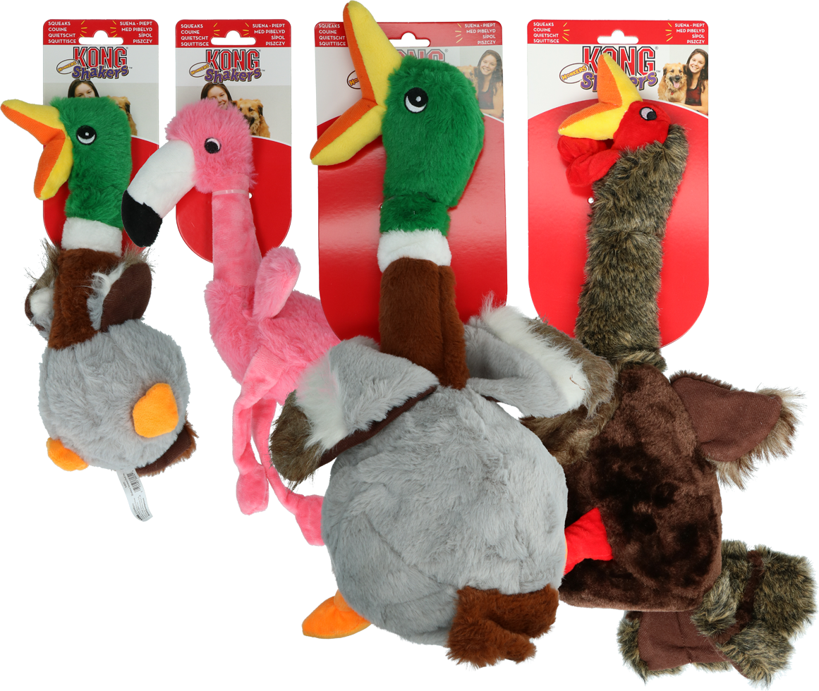 KONG Shakers Honkers Duck Small