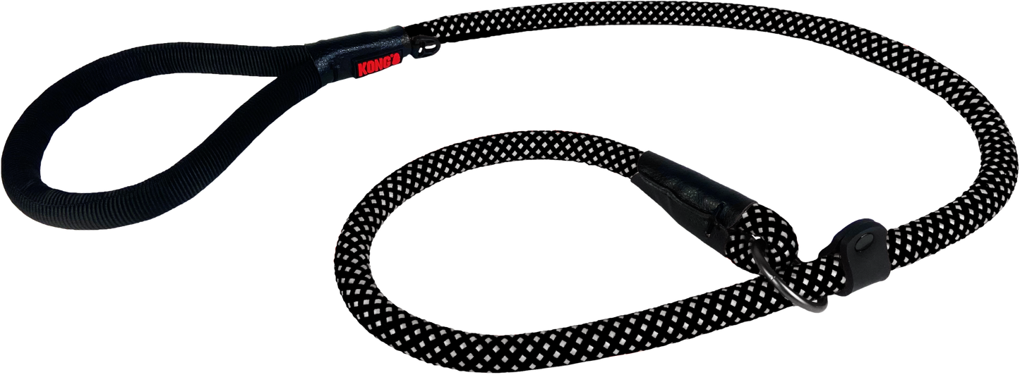 KONG Rope slip leash One Size Black
