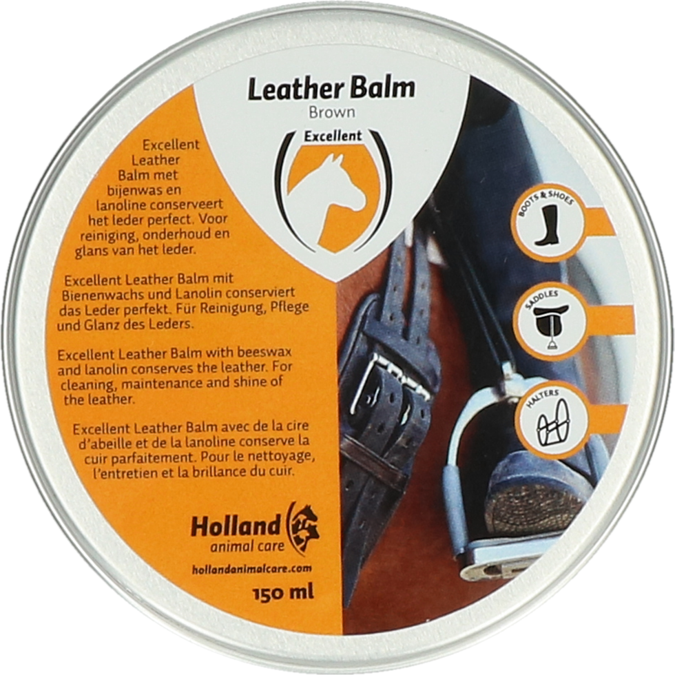 Leder & Zadel Balm Bruin