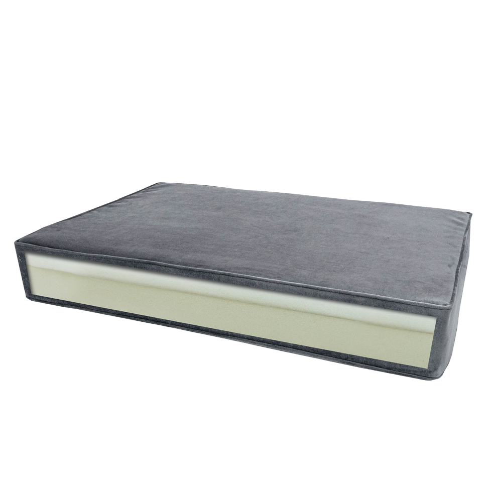 Madison Orthopedisch kussen Velvet oranje S