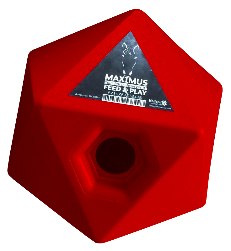 Maximus Feed & Play rood