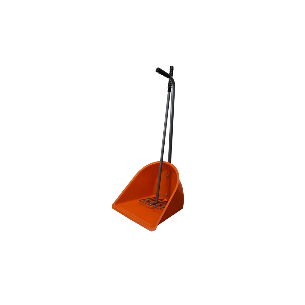 Mestboy opraapbak 78 cm + hark 85 cm oranje