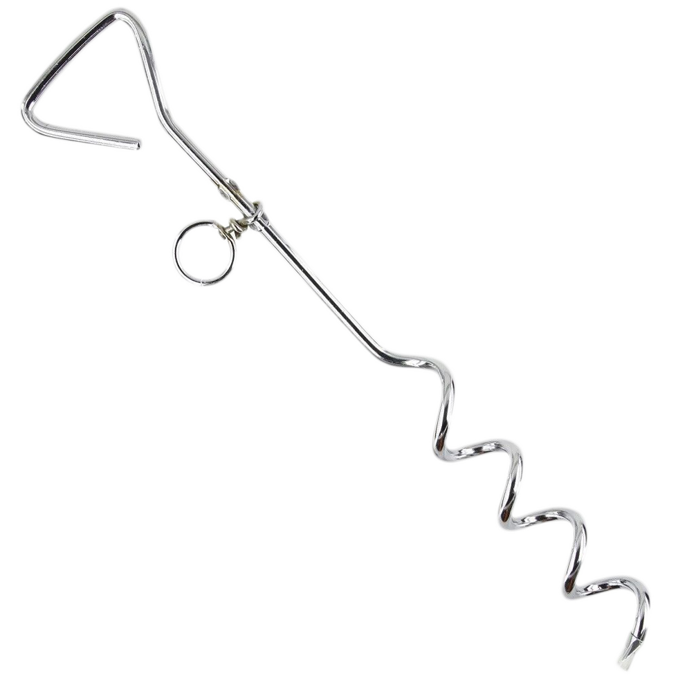 Pawise Spiral Aanlegpin (8 mm x 40 cm)