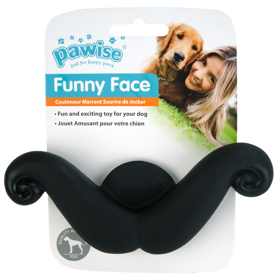 Pawise Funny Face Mustache (14,5cm)
