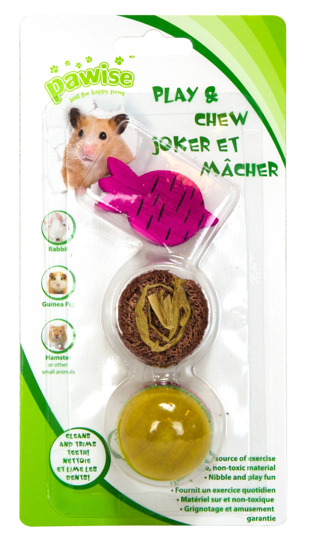 Pawise Wood'n Loofah Pretty Toys no.2