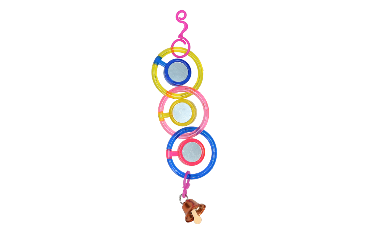 Pawise Bird Rings with bells