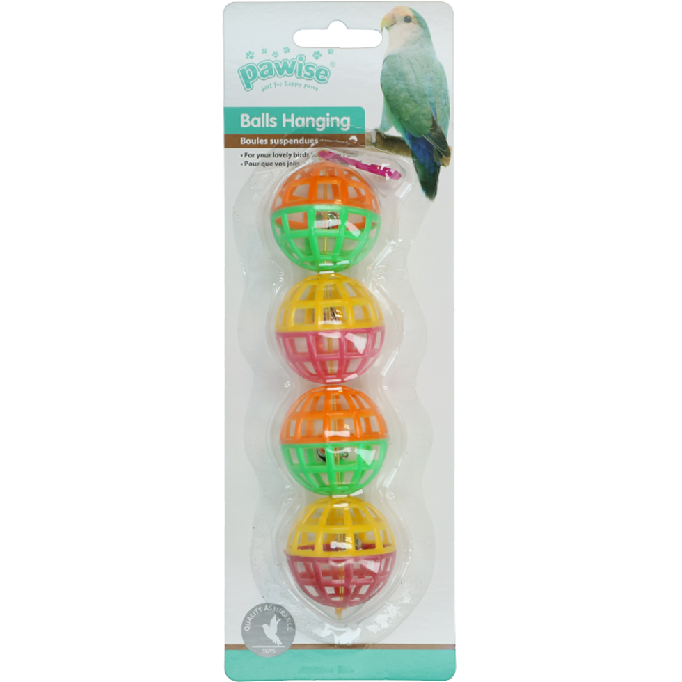 Pawise Bird Hollow flower balls