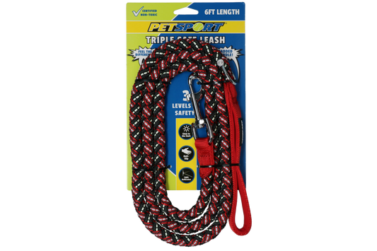 Triple Safe 6ft Leash Rood