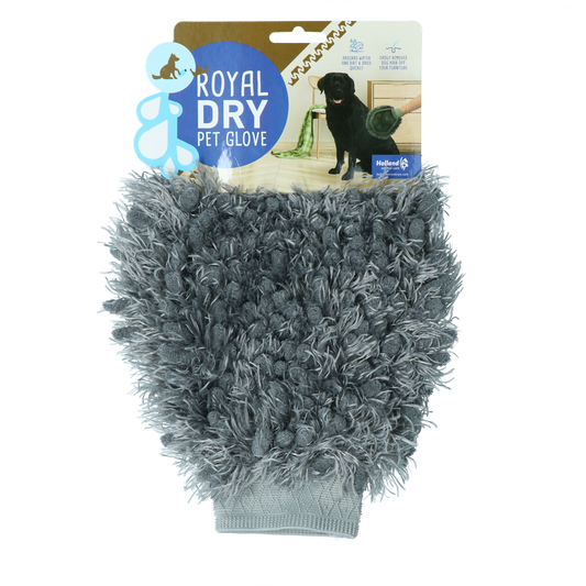 Royal Dry Pet Glove Handschoen & Haarverwijderaar