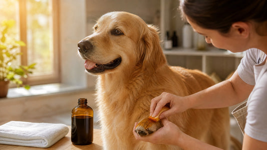 Excellent Jodium: PVP-oplossing, shampoo en scrub voor dieren