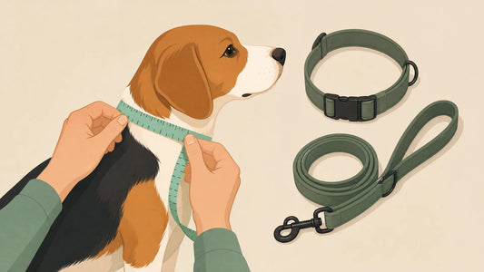 Hondenriem en halsband kiezen maat stap voor stap