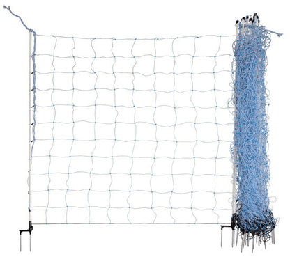 AKO Schapennet OviNet Blauw/wit 170cm x 25m DUBBELE PEN