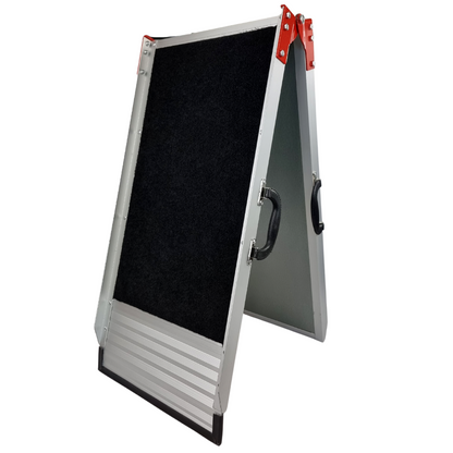 Topmast Loopplank Premium - Aluminium - 152 x 36 cm - voor uw hond in- en uit een auto
