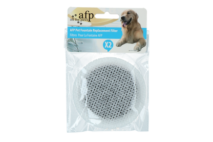 AFP Lifestyle 4 Pets - Pet Fountain Replacement Filter (2-Pack)