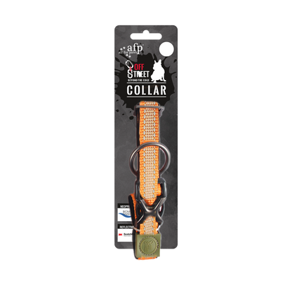 AFP Off Street - Dog Collar Mandarijn S