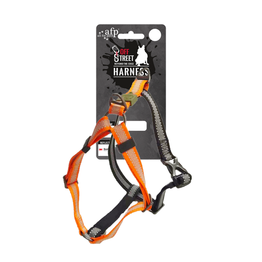 AFP Off Street - Dog Non-Pull Harness Mandarijn L