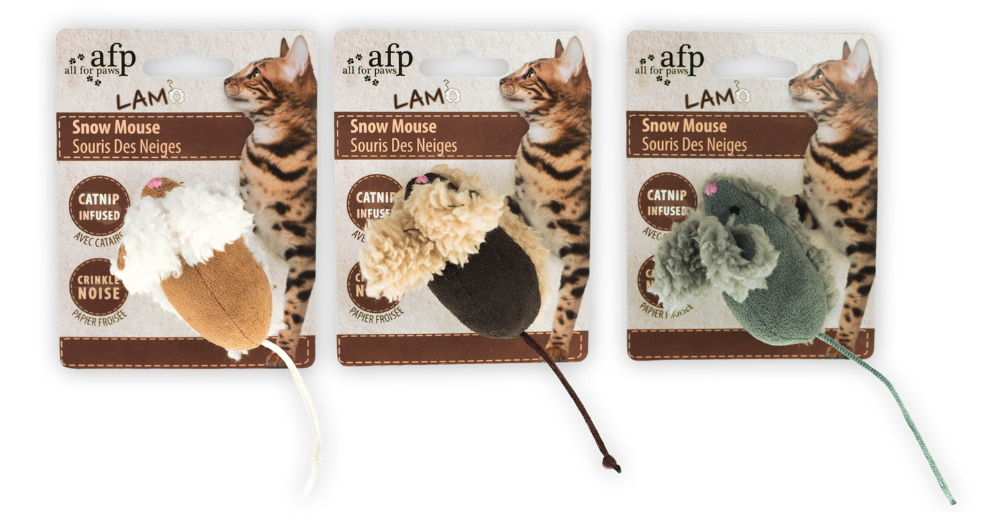 AFP Lambswool - Snow Mouse