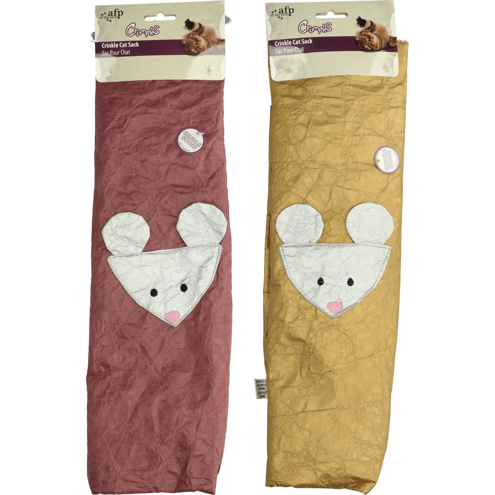 AFP Crumples - Crinkle Cat Sack Paars