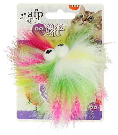 AFP Furry Ball - Fluffy Ball Geel