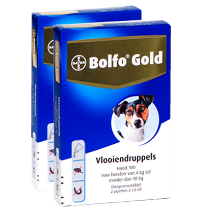 Bolfo Gold Hond 40 mg (2 st.)
