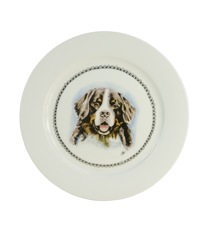 Boerenwinkel Ontbijtbord Hond