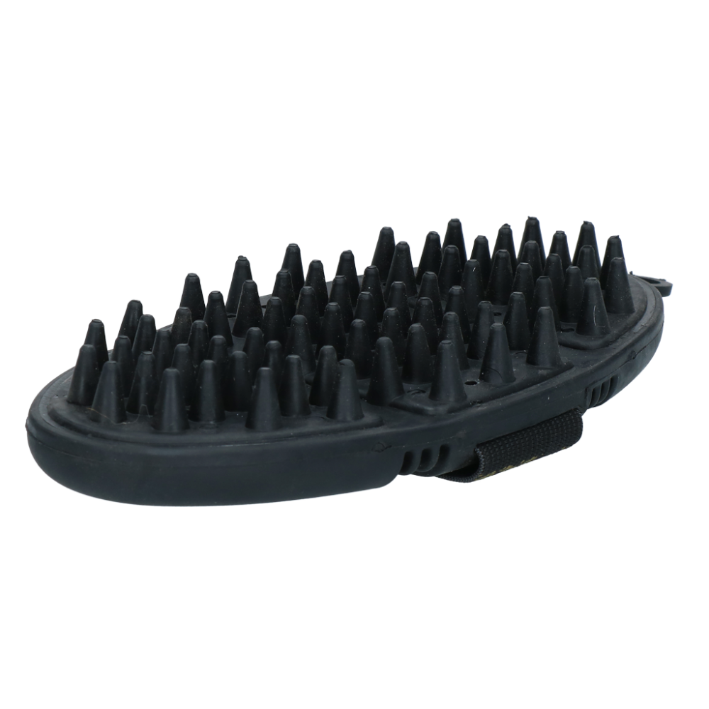 Excellent Horse Flexi Brush Massage Black